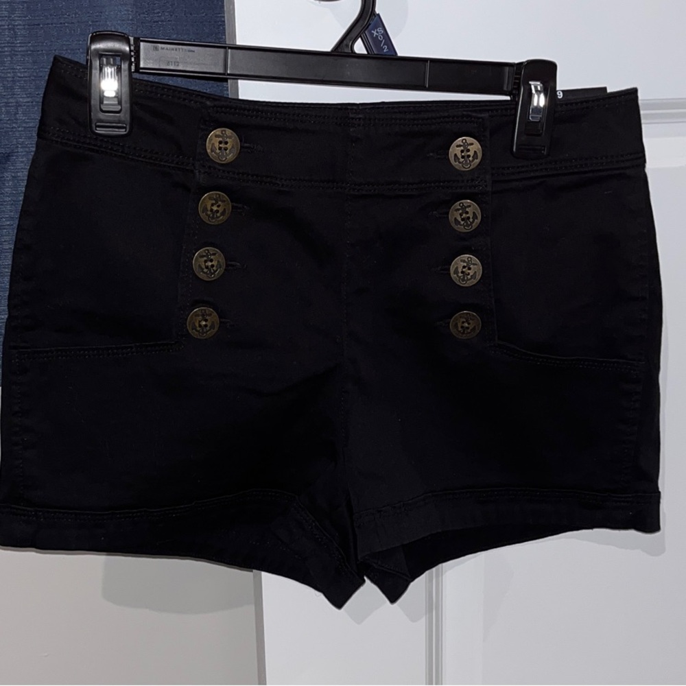 Express High Waist Black Women's Shorts Size 6